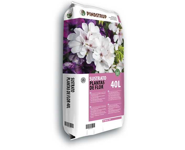 Un sustrato específico para las plantas de flor